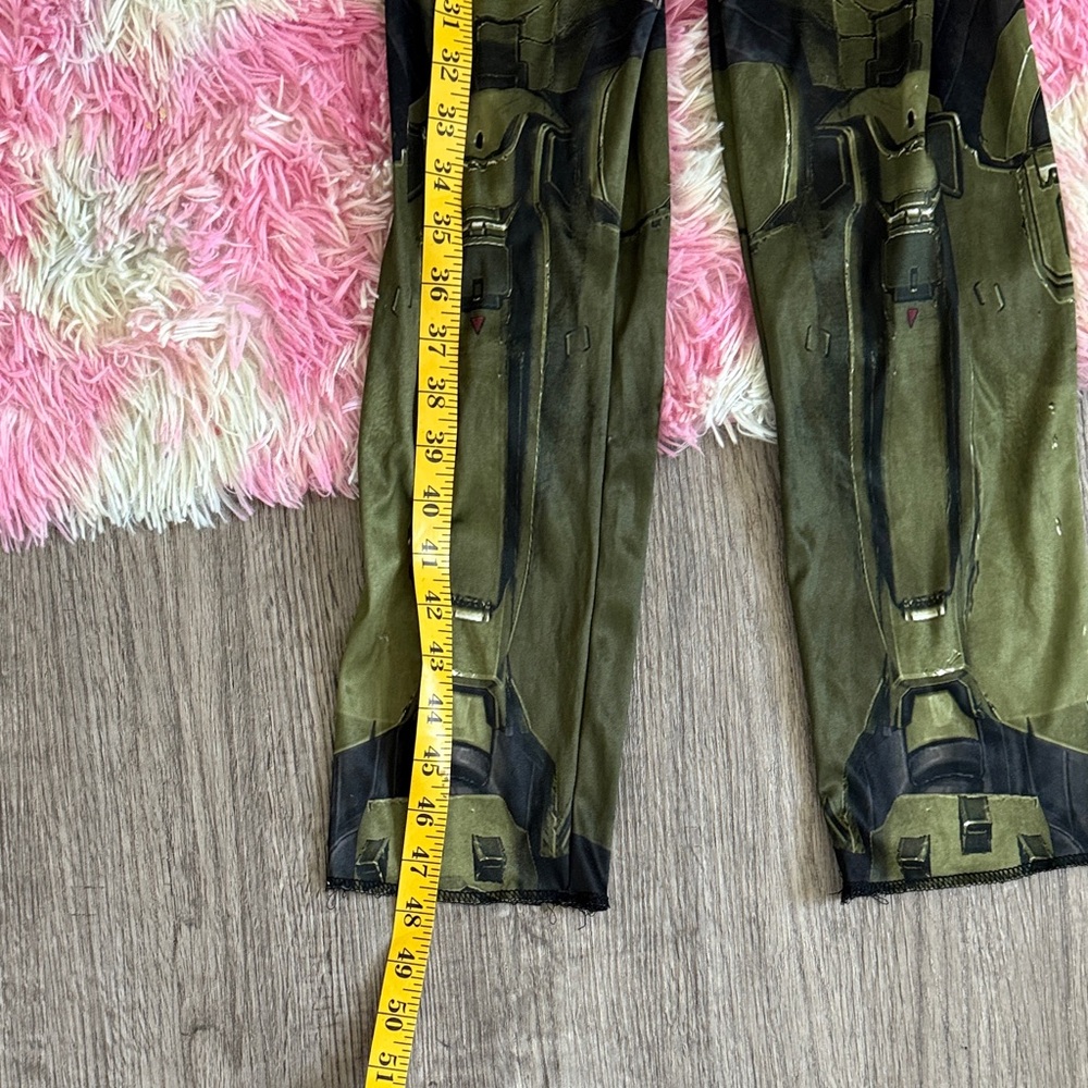 Kids Superhero Costume in Green and Black - Picture 3 of 5